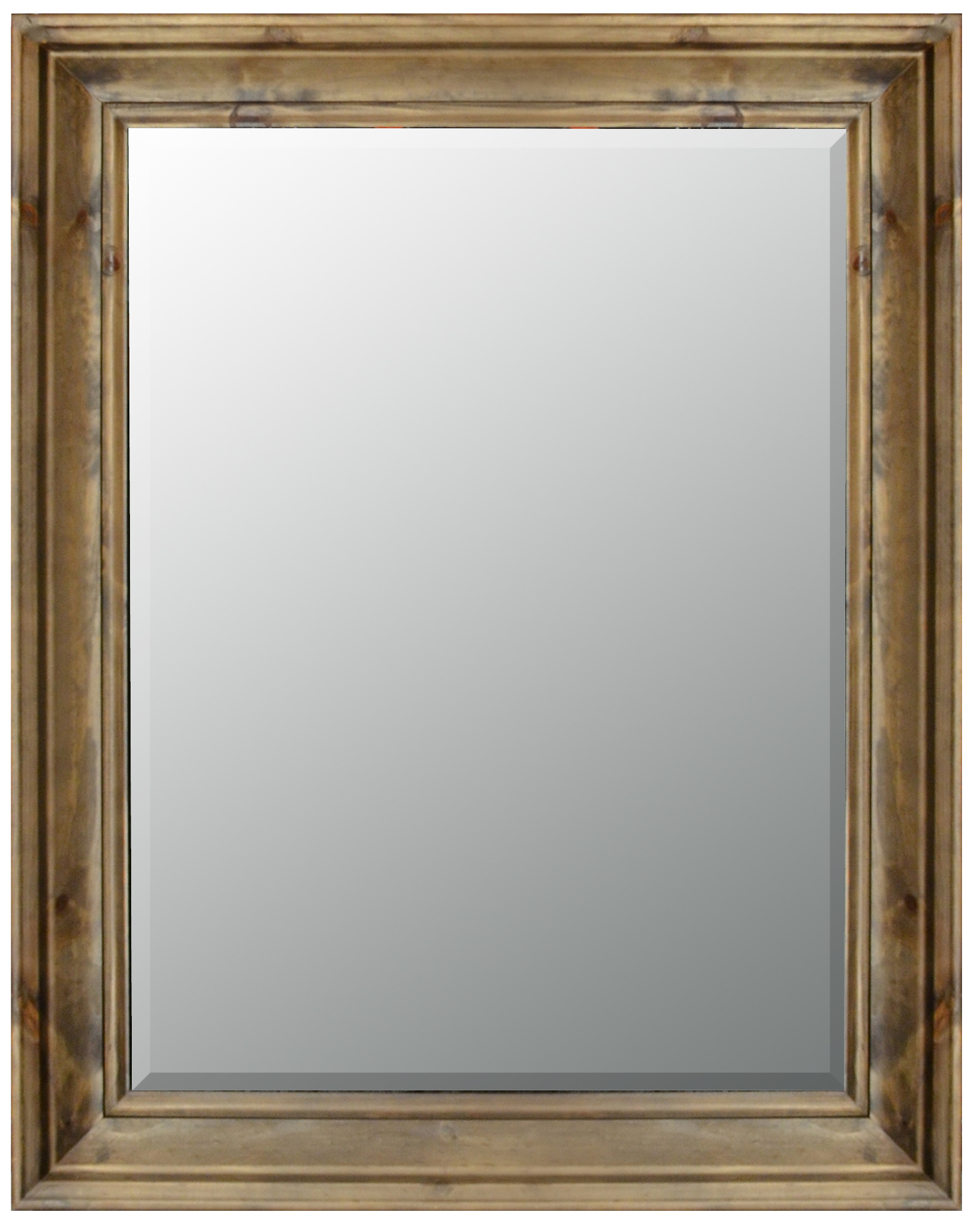 American Woodland Mirror 36×48 Wood Tone