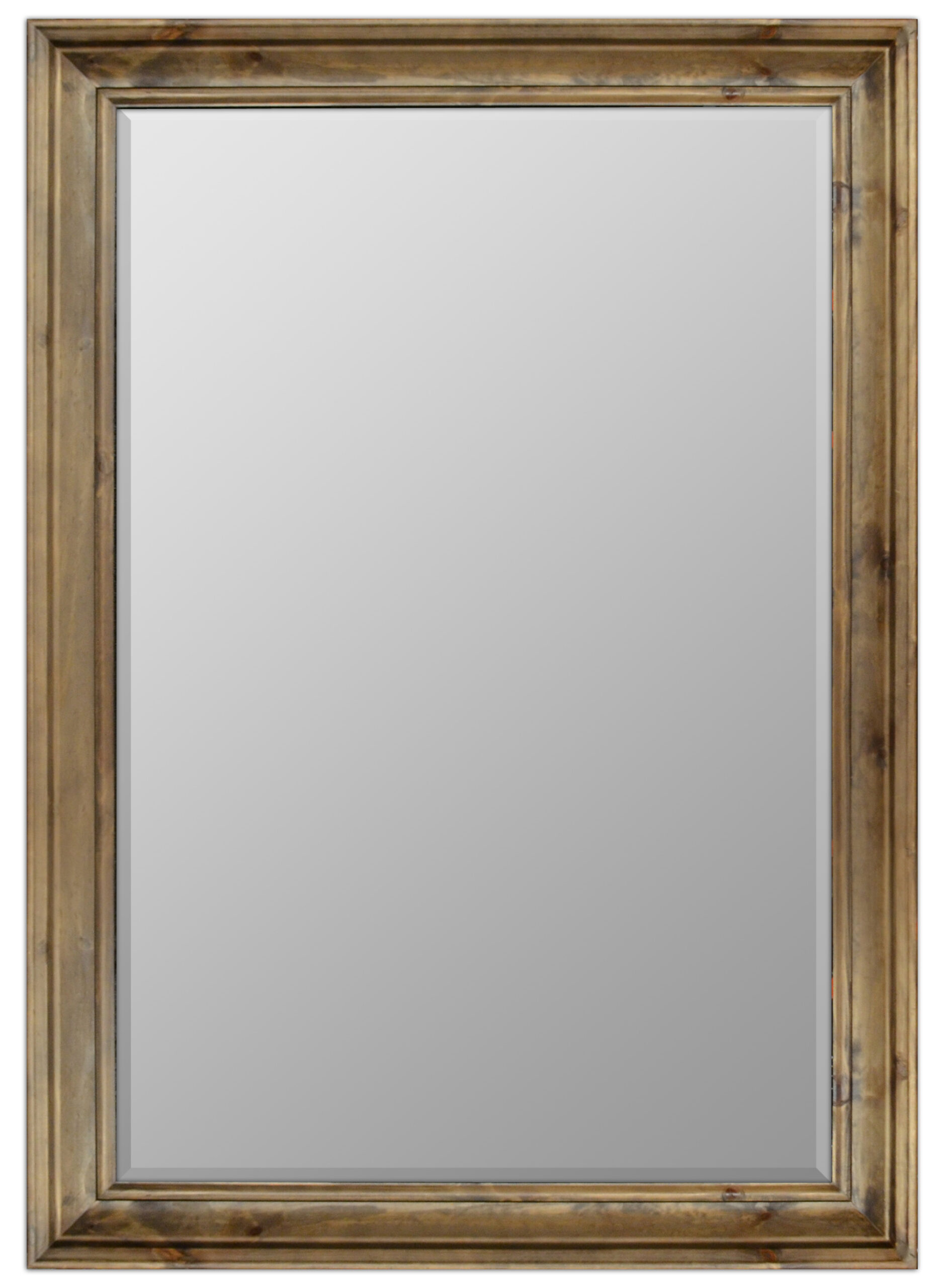 American Woodland Mirror 48×72 Wood Tone