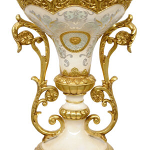 The Celine Collection is one of the most beautiful traditional designed accessory groups. The Celine Major Presentation Urn on Pedestal measures 18.1 inches wide x 18.1 inches deep x 24.6 inches tall. The Hand finishing is elegant