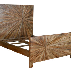 A great choice for a special setting. The Mango Wood Solid Parquet King Bed is a hand made imported Bed and part of the beautiful Mango Wood Solid Parquet Bedroom Collection. The collection has many offerings for your selection such as a Queen size bed option