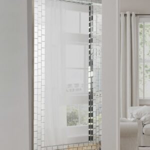 The Grand Rectangular Mirror is a glamorous new mirror design from Timeless Reflections " Makers of the Finest Quality Beveled Mirrors " a division of AFD Home. This modern styling wall mirror is a unique