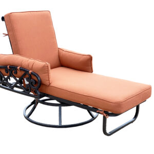 Discover the groundbreaking Chillounger Chaise Lounge with 360-degree Swivel Base by Bridgeton Moore