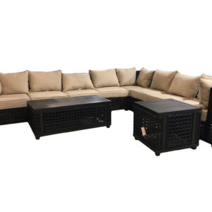The Monterey 8pc Outdoor Sectional Set