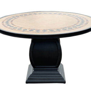 Introducing the centerpiece of outdoor elegance – the Astoria Round Dining Table. Crafted with meticulous attention to detail