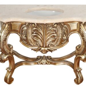offering investment value and enjoyment in any home it gets installed. Hand Made and Hand Finished by the Master Carvers and Finishers of the Heritage company. Rare to find in this quality of workmanship. The Platine finish with hues of Champagne Golden Silver is equally spectacular