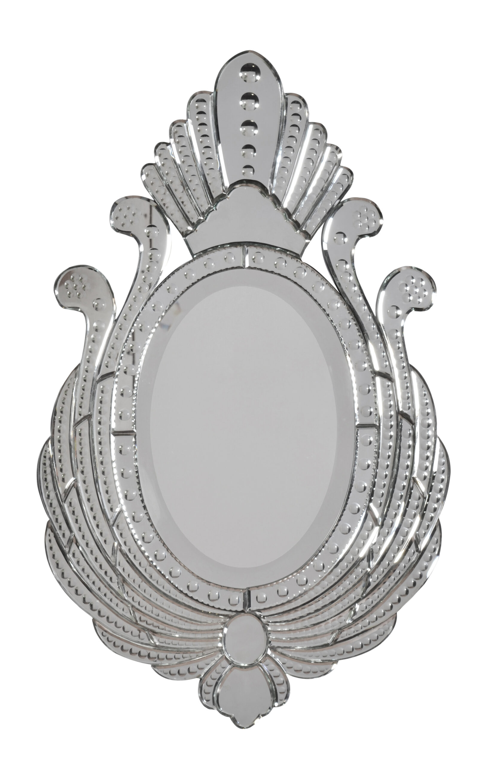 Venetian Style Royal Peacock Mirror 36″