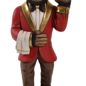 Chadsy the Chimp Waiter 37.5" Tall is a very cute formal monkey