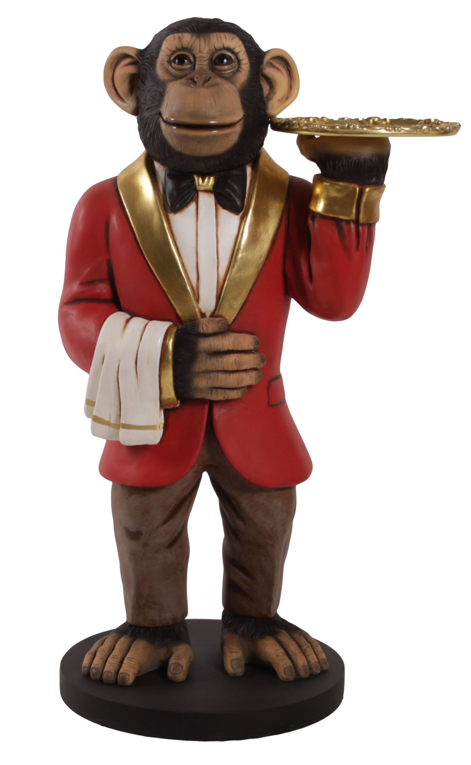 Chadsy the Chimp Waiter 37.5″ Tall