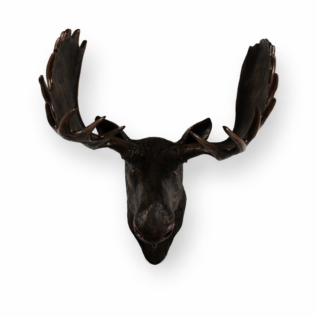 Imperial Moose Head Wall Décor