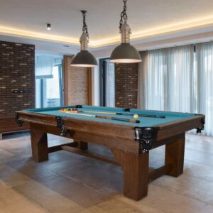 Introducing our Bungalow Ash Wood Slate Top Pool Table from AFD Home
