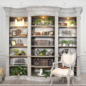 Our Buckingham Wall Unit is Hand Made and actually produced 1 unit at a time by the Master Furniture Craftspeople of Heritage Collection