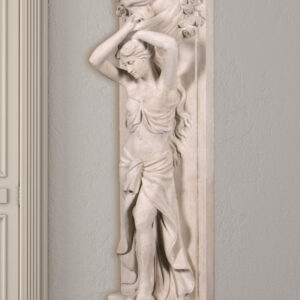 An unusual 99 Inch Tall Architectural Pilaster in Neoclassical design