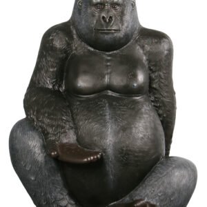 The newest version of the popular Silver Back Gorilla sits a whopping 71 inches tall. Who does not love a big cuddly Gorilla