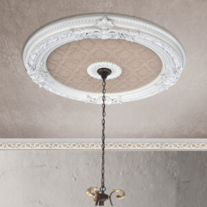 The Blanco Round Chandelier Ceiling Medallion 36 Diameter is a favorite sized