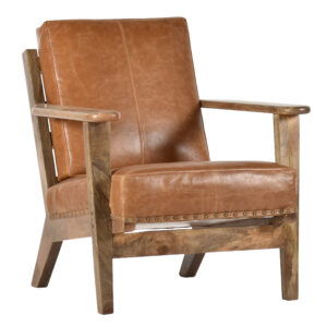 Our Mountain Tannery Leather Collection offers this Mountain Tannery Leather Adirondack Chair 30 Inch. Deeper seating