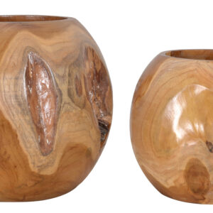 graduated in height for a complete display. Our Local Craftspeople search vast forests for these perfect Teak specimens. This Modern Organic style offers a purity of nature