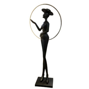 Sculptural Lights by AFD Home are a wonderful play of shapes and light creating a one of a kind look for your space.