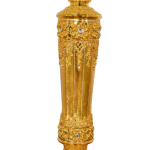 Discover the European Elegance Golden Pedestal