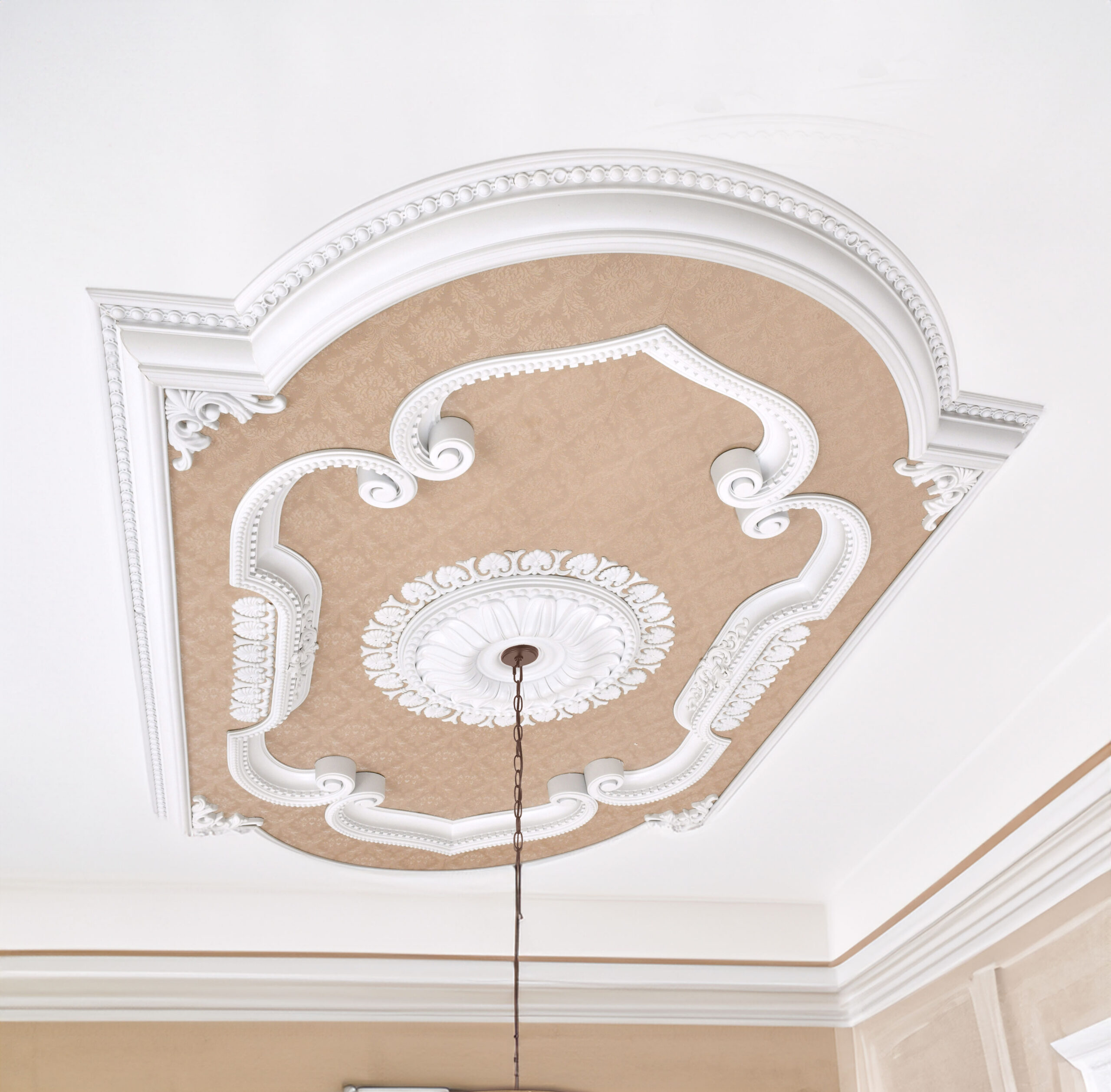 Blanco Rectangular Chandelier Fan Ceiling Medallion 72″W x 48″H