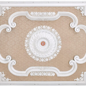 a superbly crafted piece that combines aesthetic charm with architectural finesse. Measuring 72 inches in width and 48 inches in height