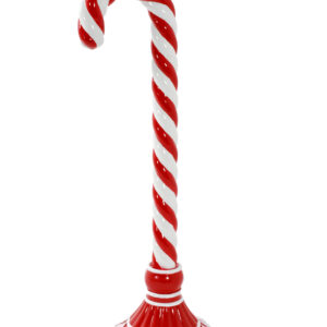 Spread holiday cheer with our delightful 36.5H Candy Cane Display! Made from high-quality resin