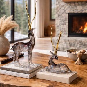 a beautifully sculpted accent that captures nature’s grace in artistic form. Crafted from smooth